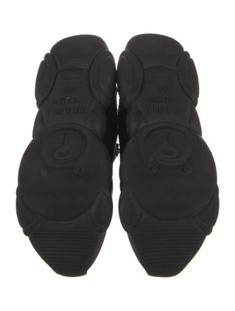 Moschino Couture Mesh Printed Sock Sneakers