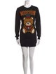Moschino Couture Virgin Wool Mini Dress