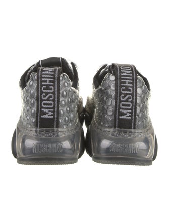 Moschino Couture PVC Athletic Sneakers