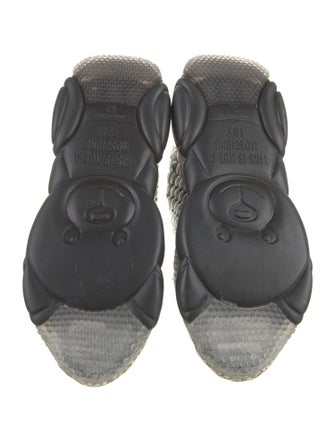 Moschino Couture PVC Athletic Sneakers