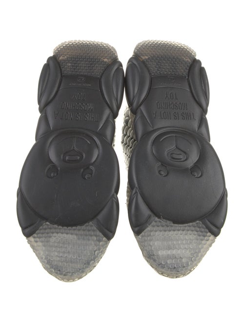 Moschino Couture PVC Athletic Sneakers