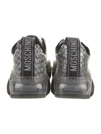 Moschino Couture PVC Athletic Sneakers