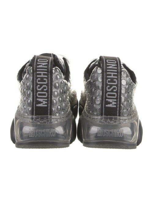 Moschino Couture PVC Athletic Sneakers