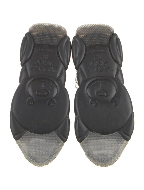 Moschino Couture PVC Athletic Sneakers