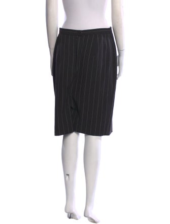 Moschino Couture Striped Knee-Length Skirt