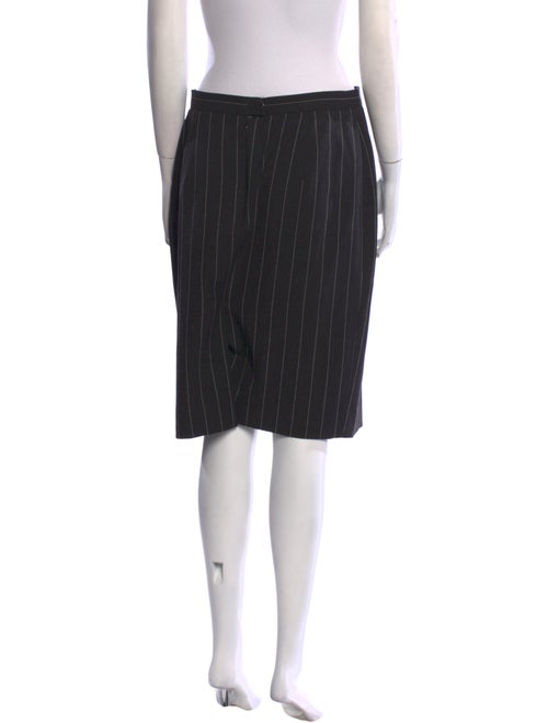 Moschino Couture Striped Knee-Length Skirt