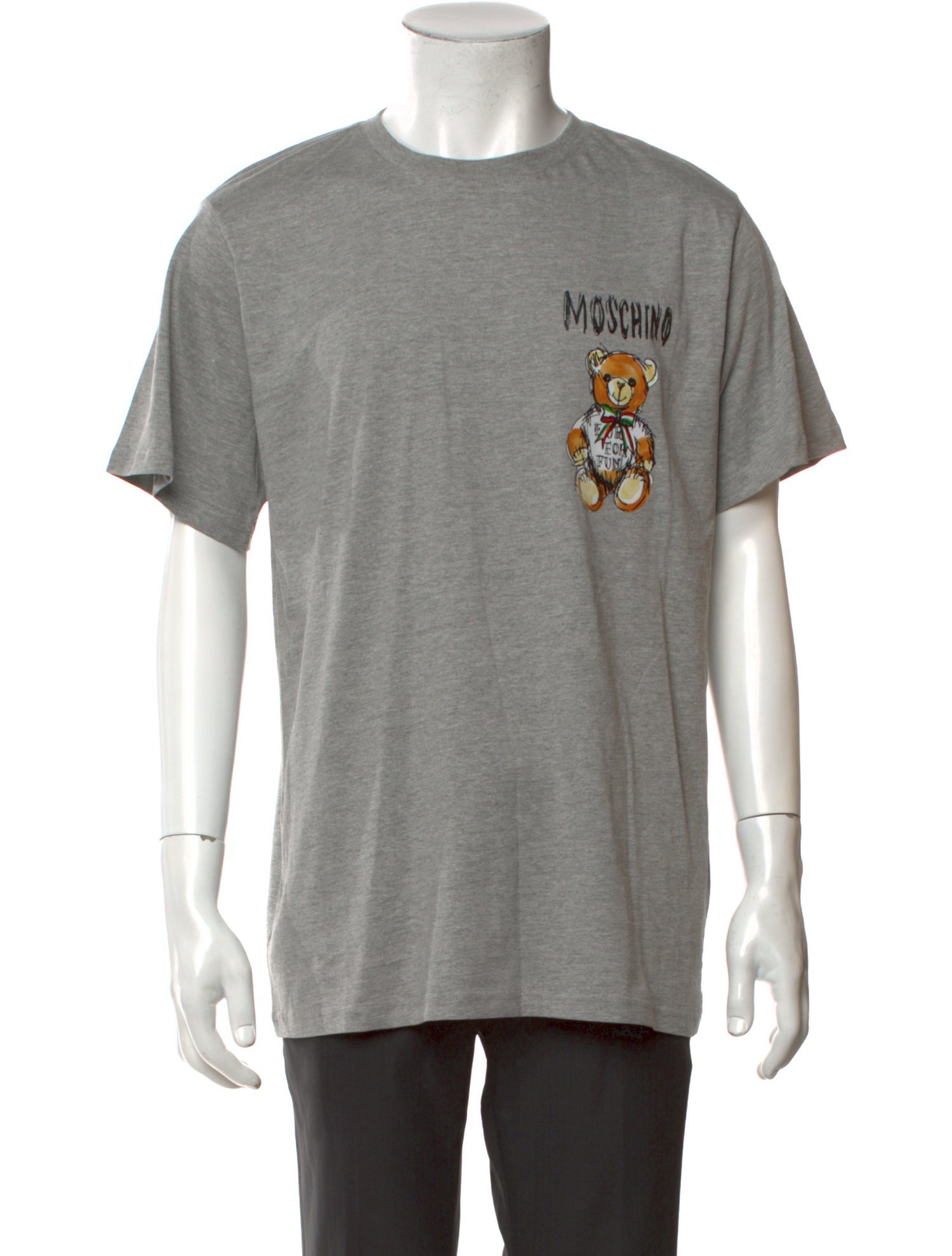 Moschino Couture Graphic Print Crew Neck T-Shirt