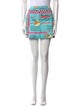 Moschino Couture Printed Mini Shorts