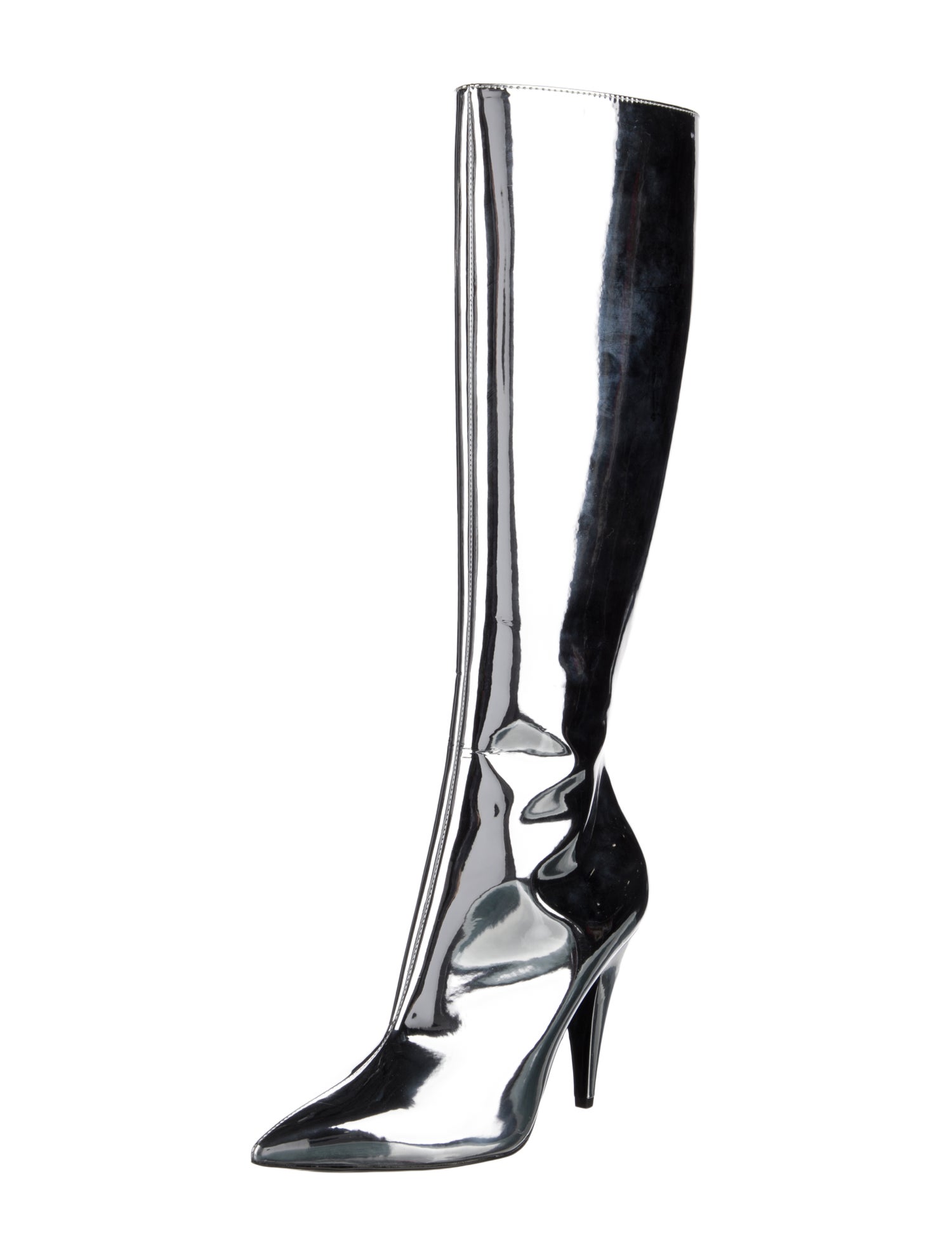 Moschino Couture Leather Boots