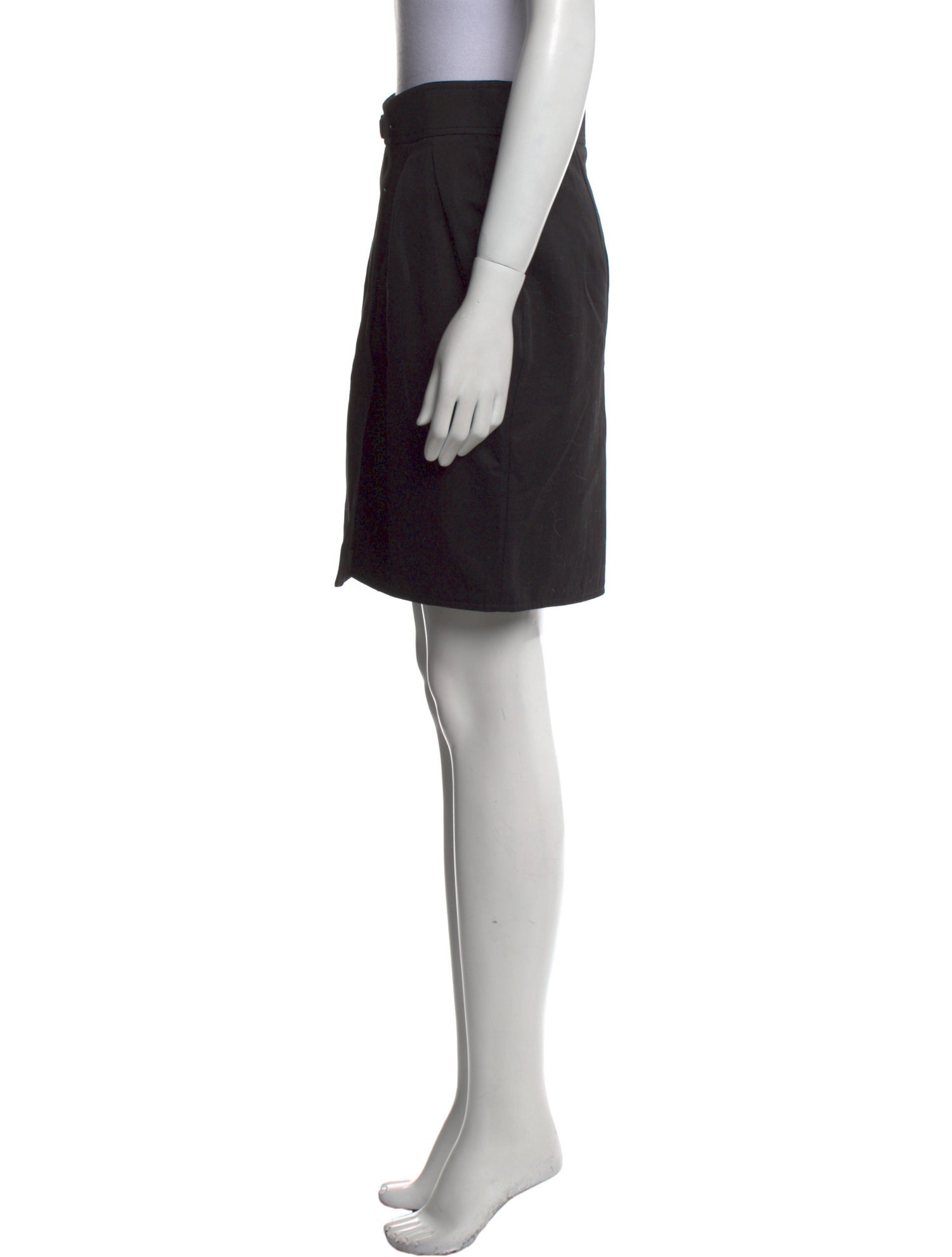 Moschino Couture Embroidered Accent Knee-Length Skirt