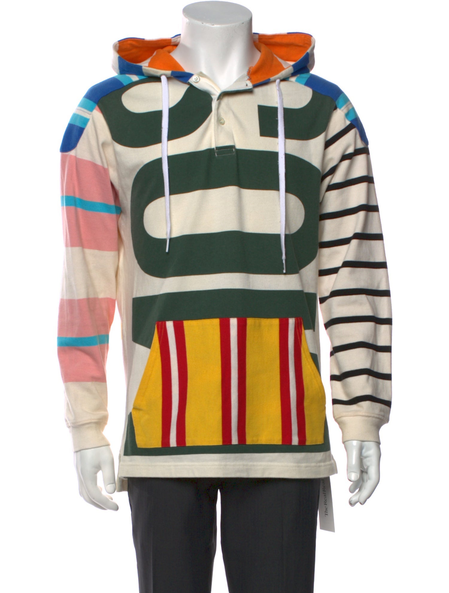 Moschino Couture Printed Crew Neck Hoodie