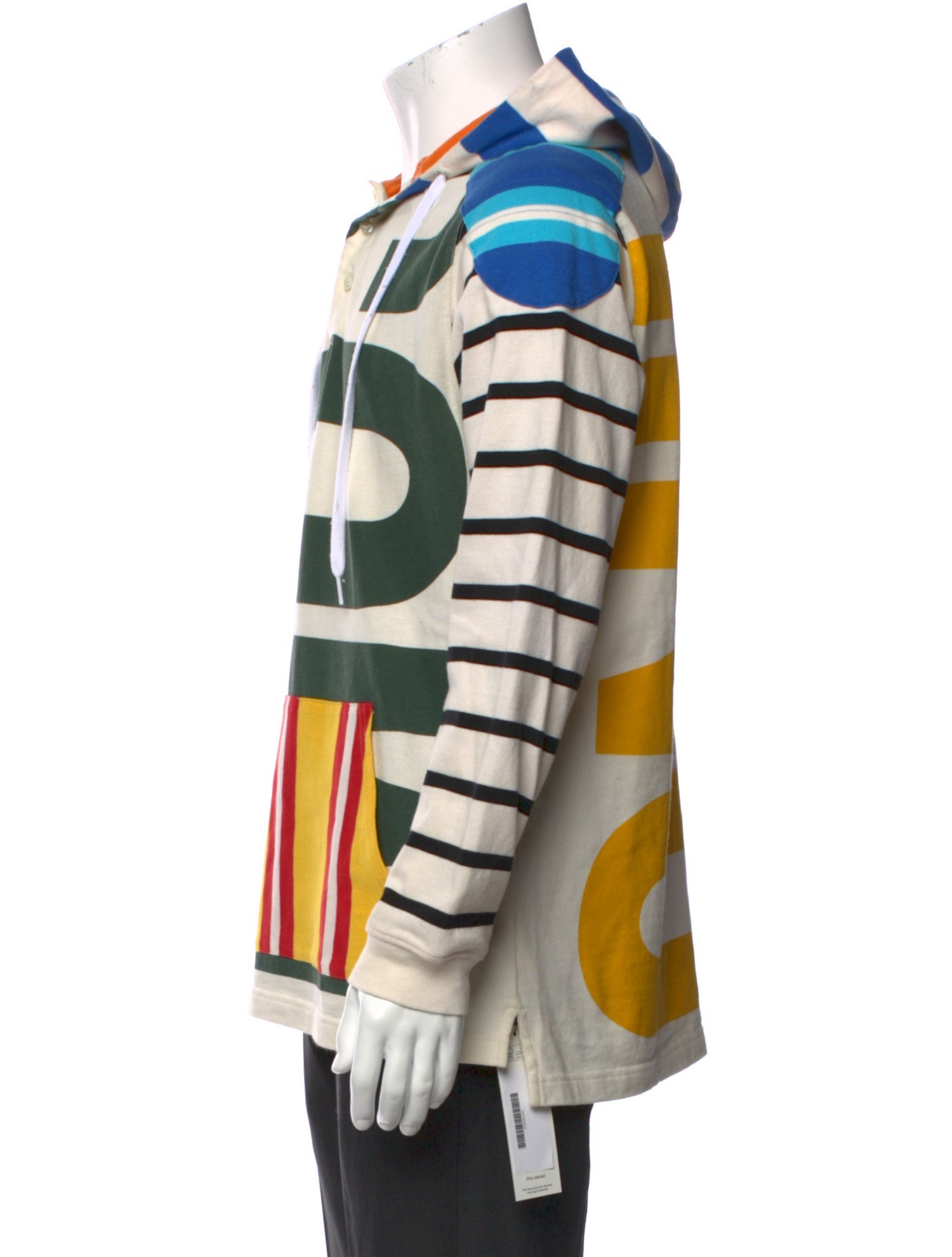 Moschino Couture Printed Crew Neck Hoodie