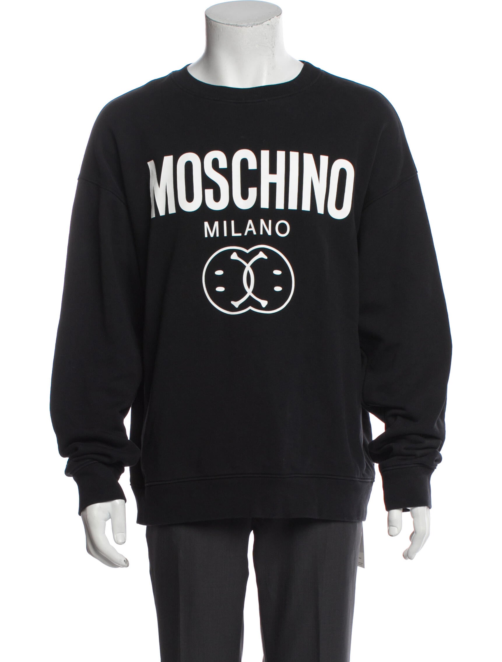 Moschino Couture Graphic Print Crew Neck Sweatshirt