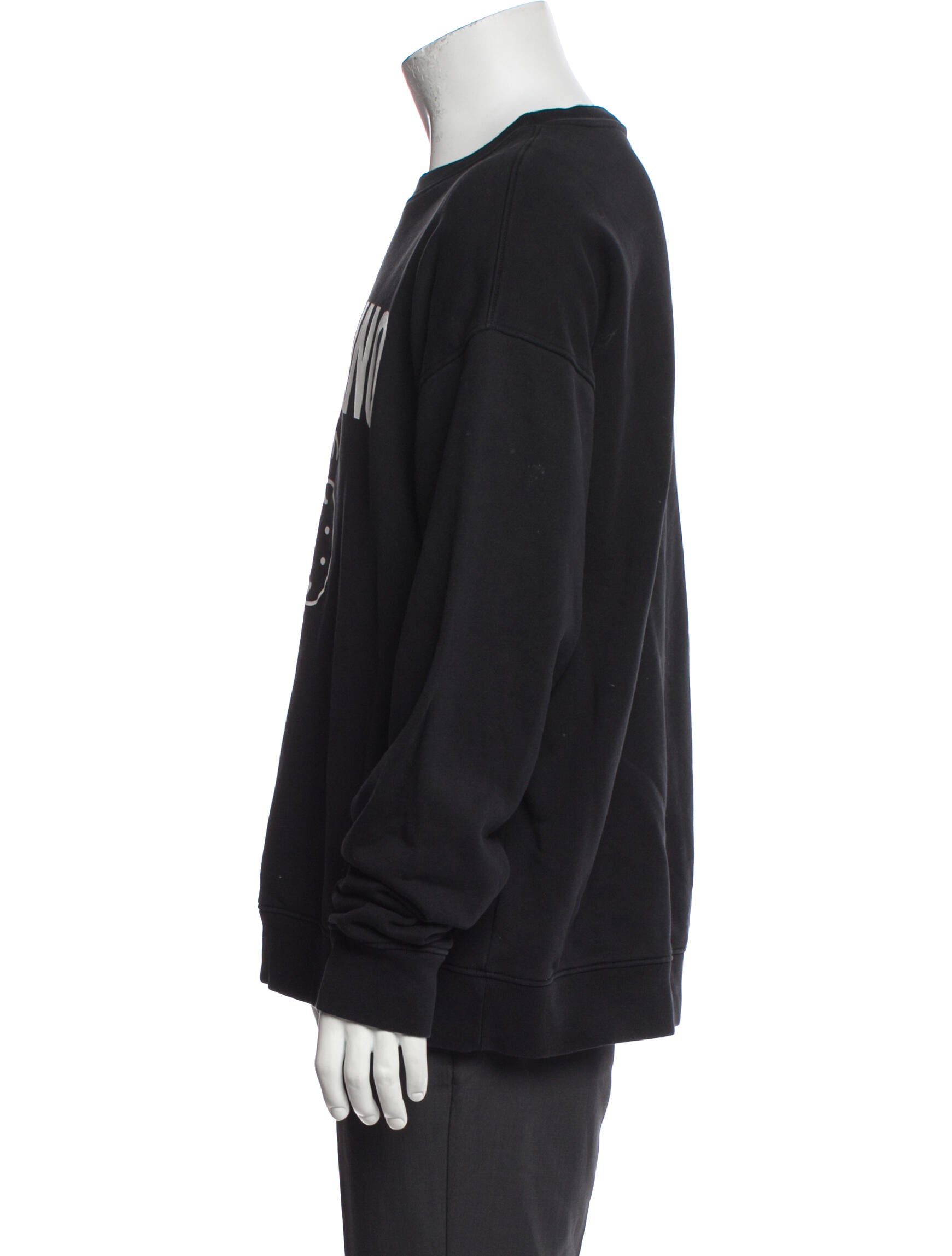 Moschino Couture Graphic Print Crew Neck Sweatshirt