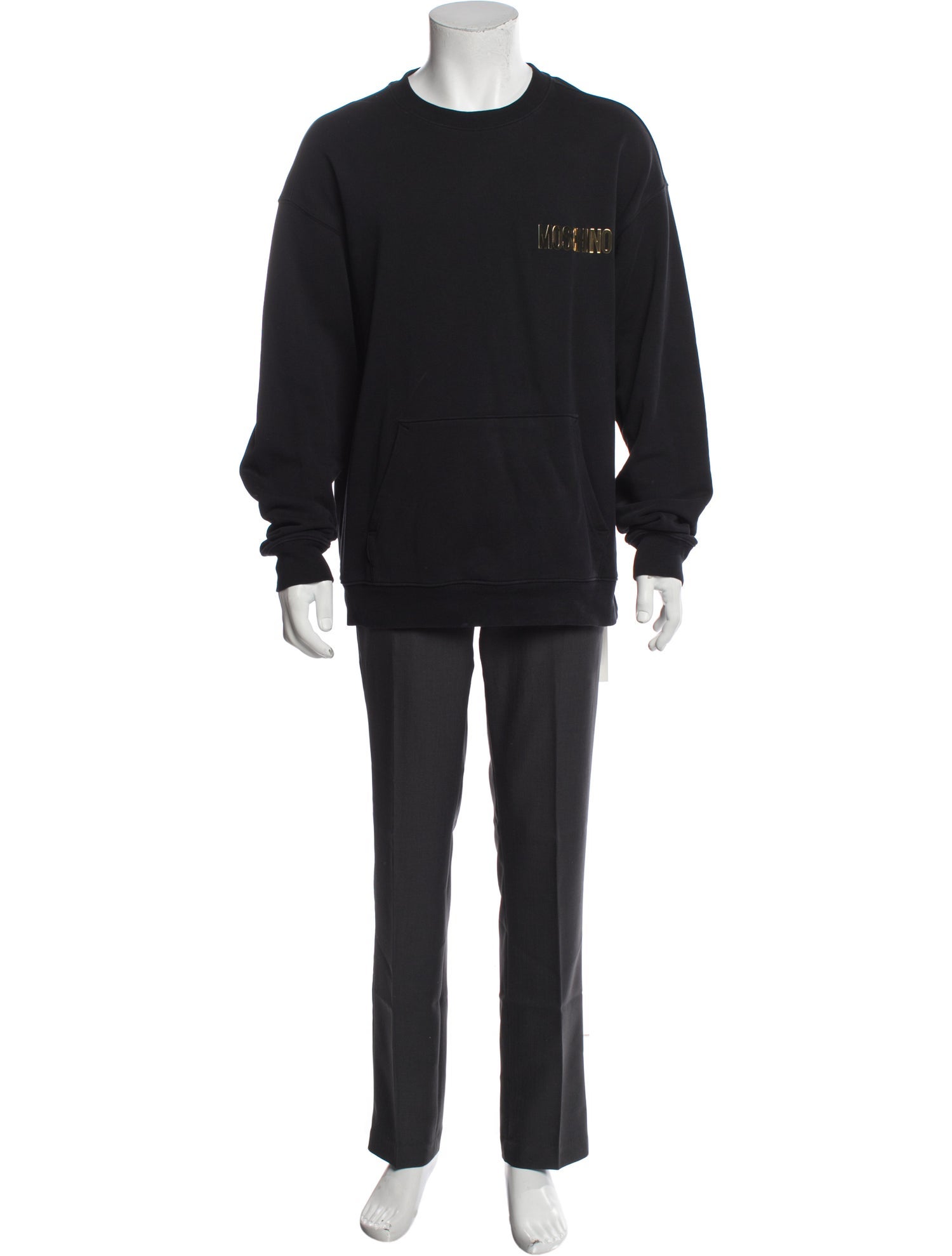 Moschino Couture Graphic Print Crew Neck Sweatshirt