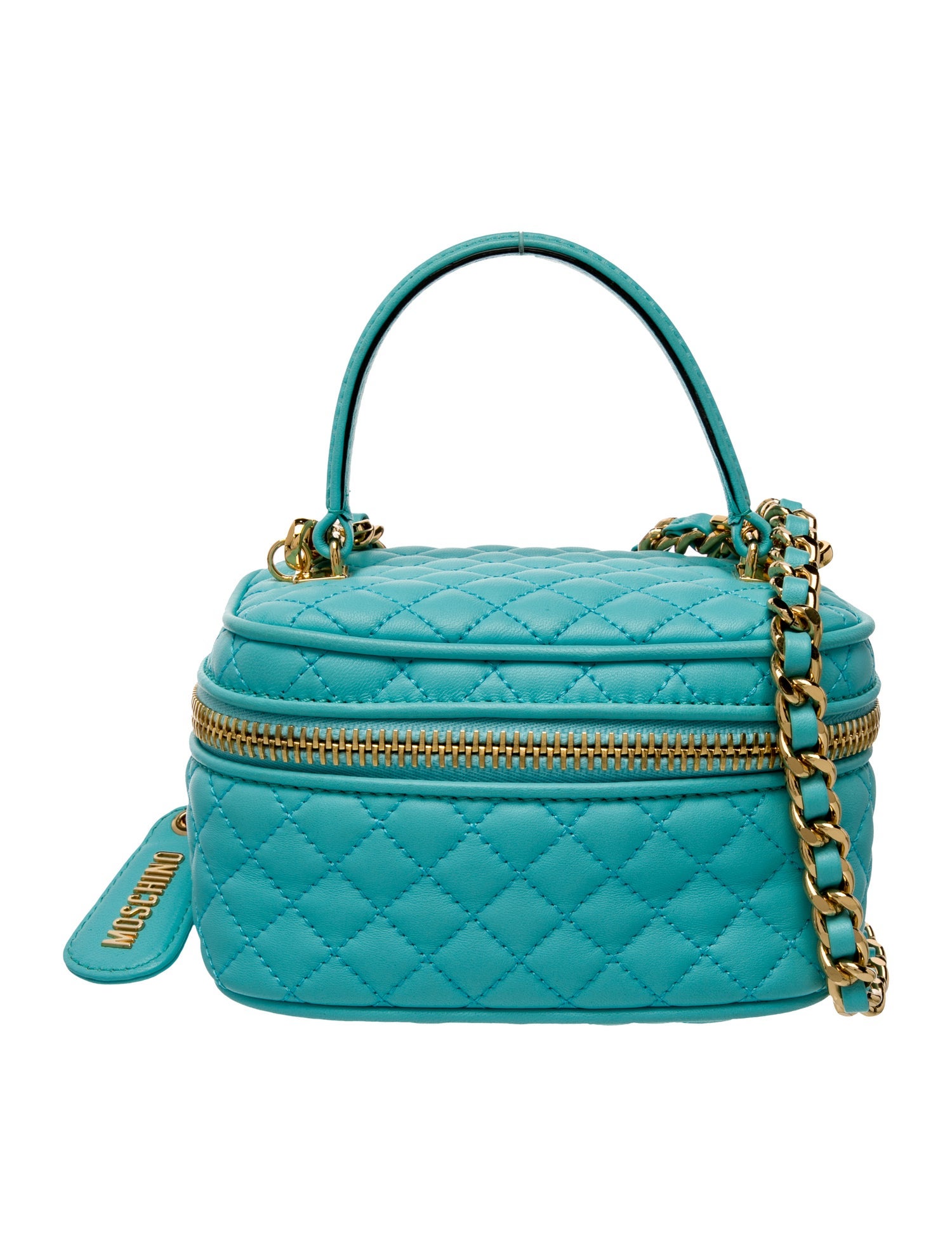 Moschino Couture Leather Shoulder Bag