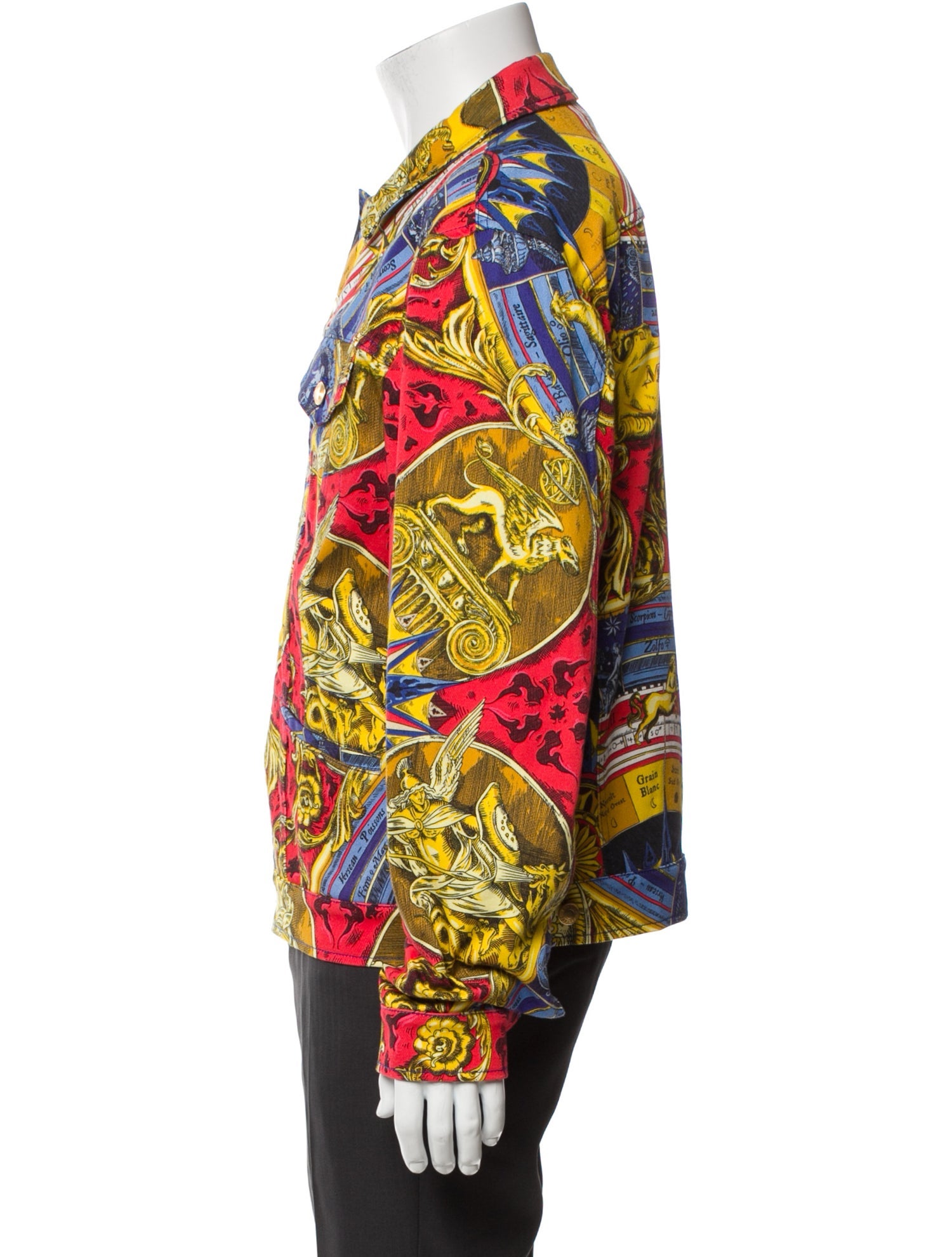 Moschino Couture Printed Trucker Jacket