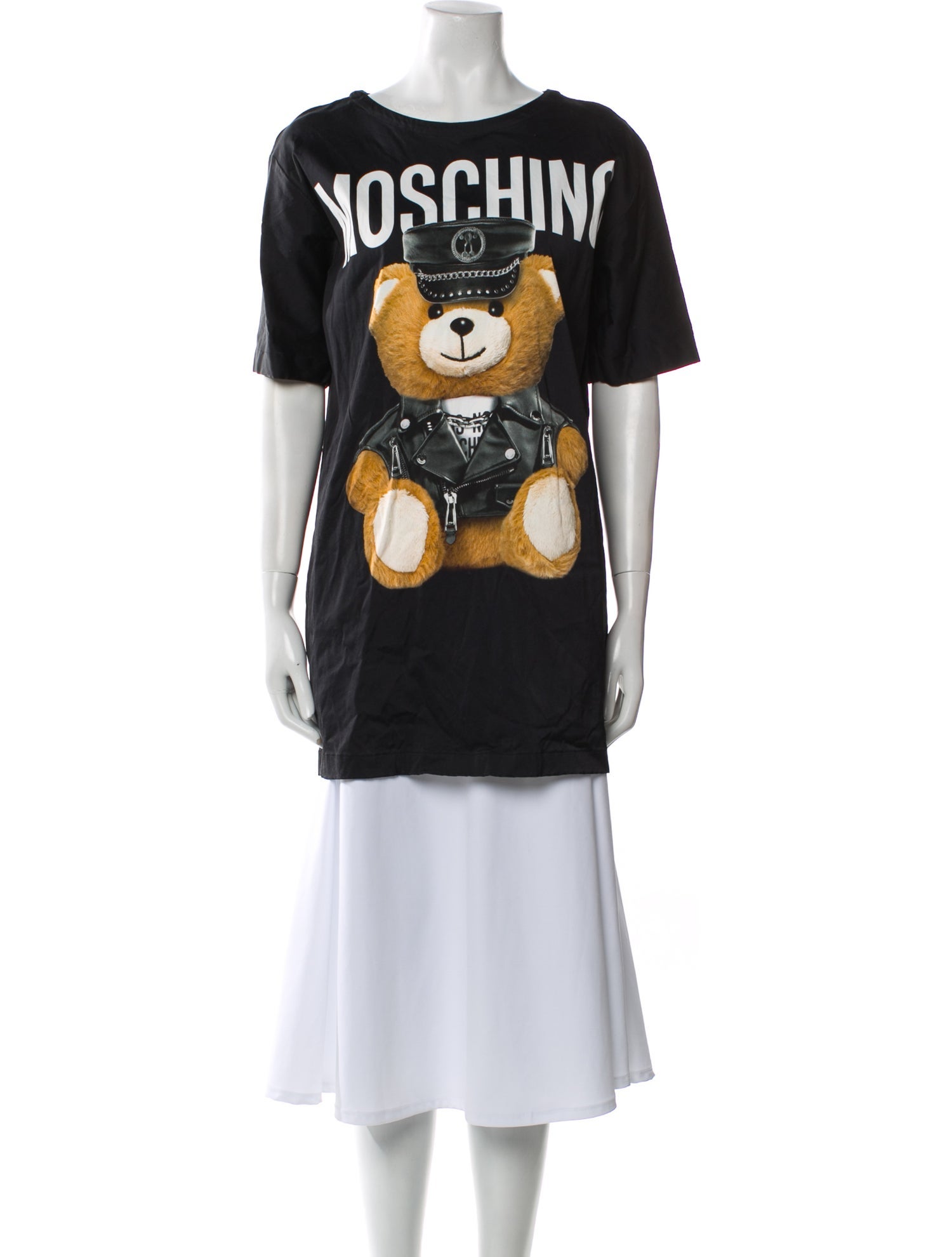 Moschino Couture Graphic Print Crew Neck T-Shirt