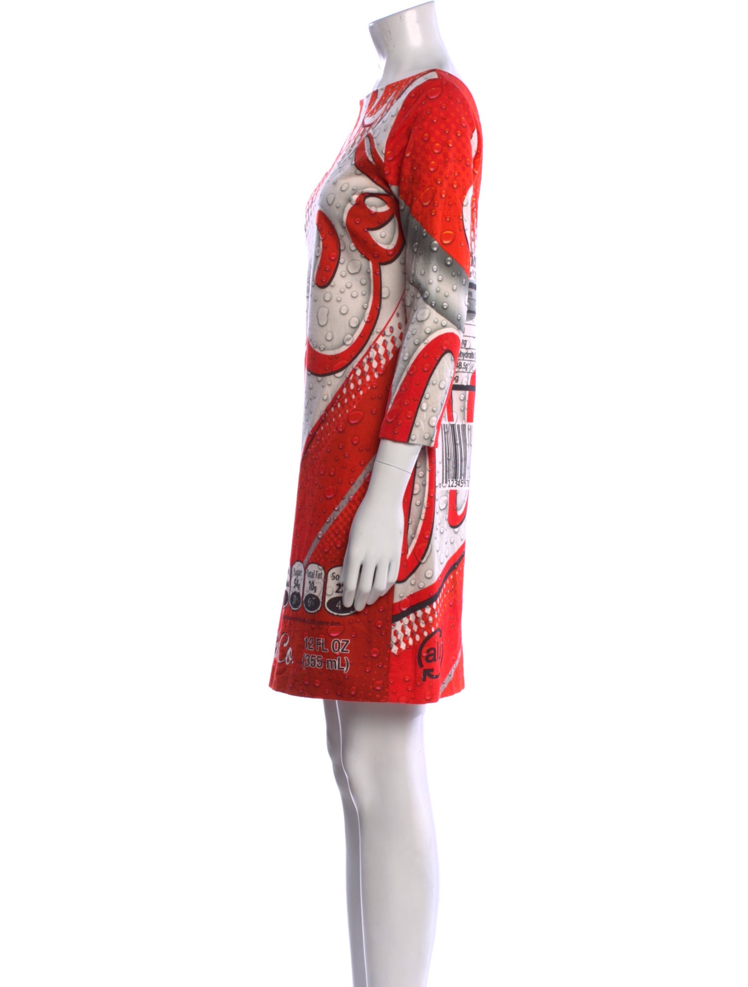 Moschino Couture Printed Mini Dress