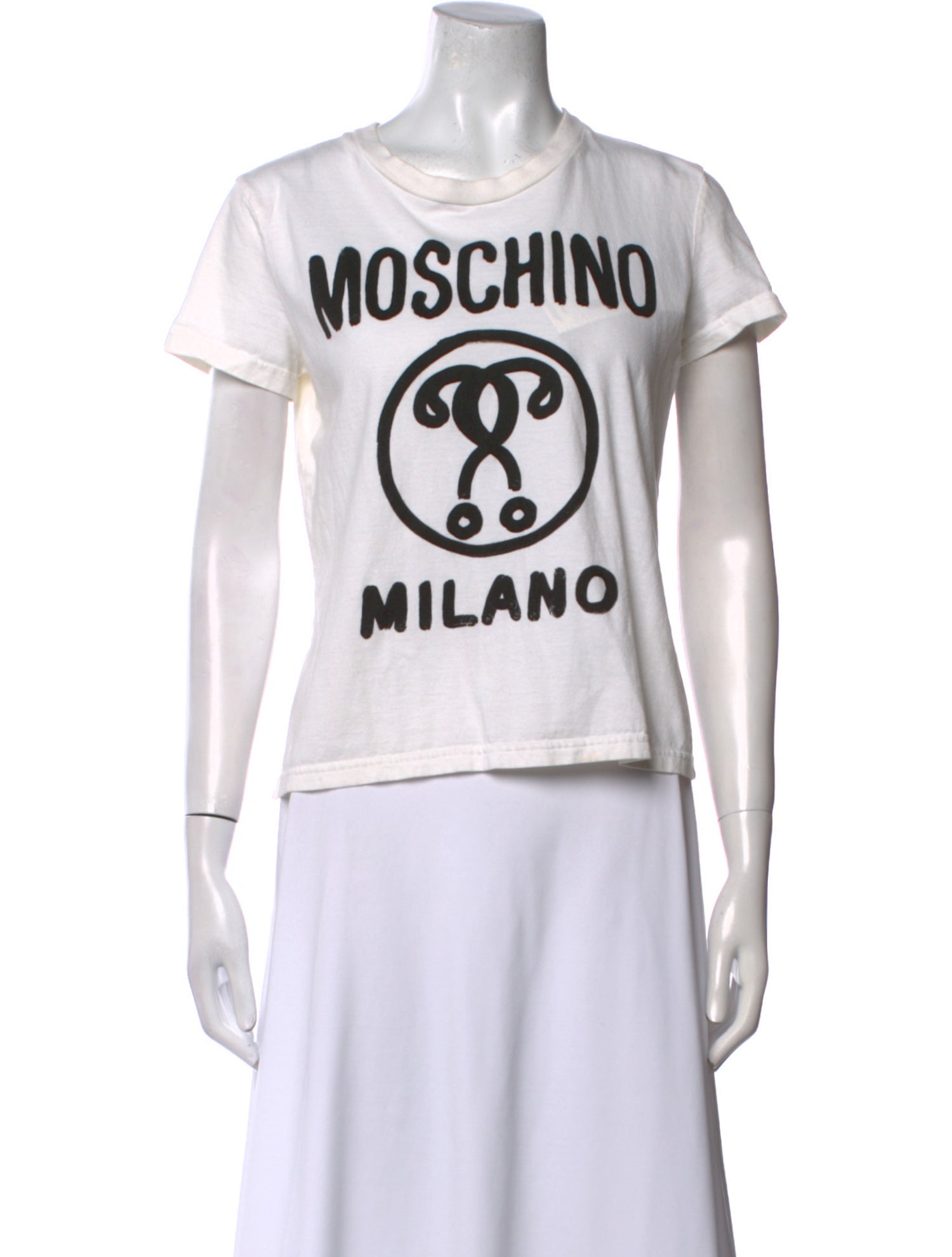 Moschino Couture Graphic Print Crew Neck T-Shirt