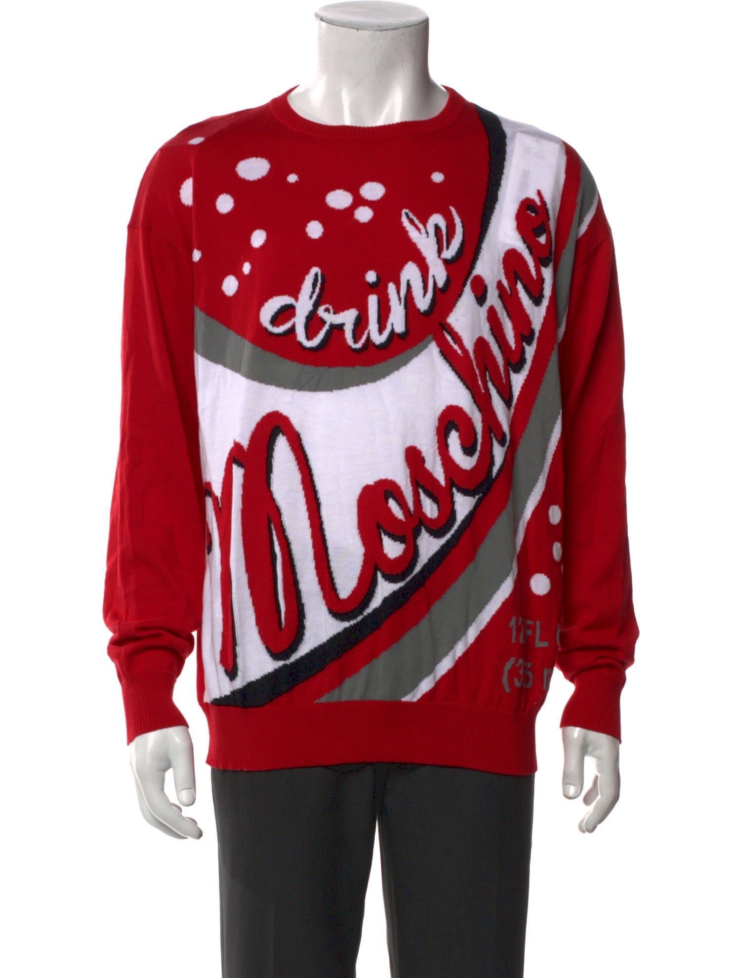 Moschino Couture Graphic Print Crew Neck T-Shirt w/ Tags