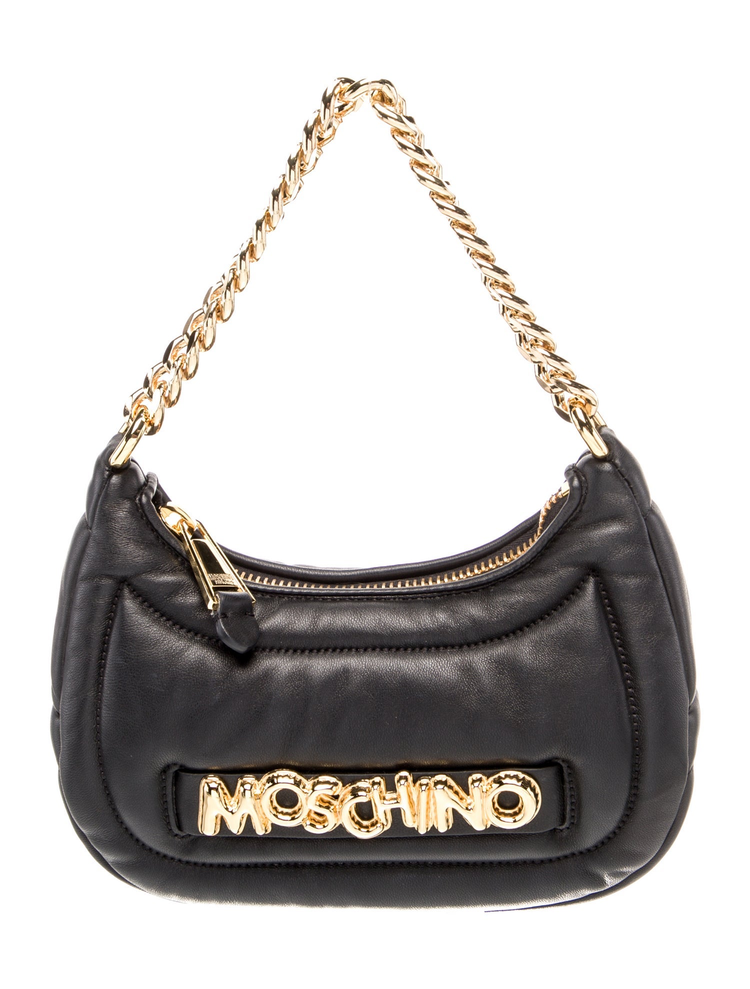 Moschino Couture Leather Top Handle Bag w/ Tags