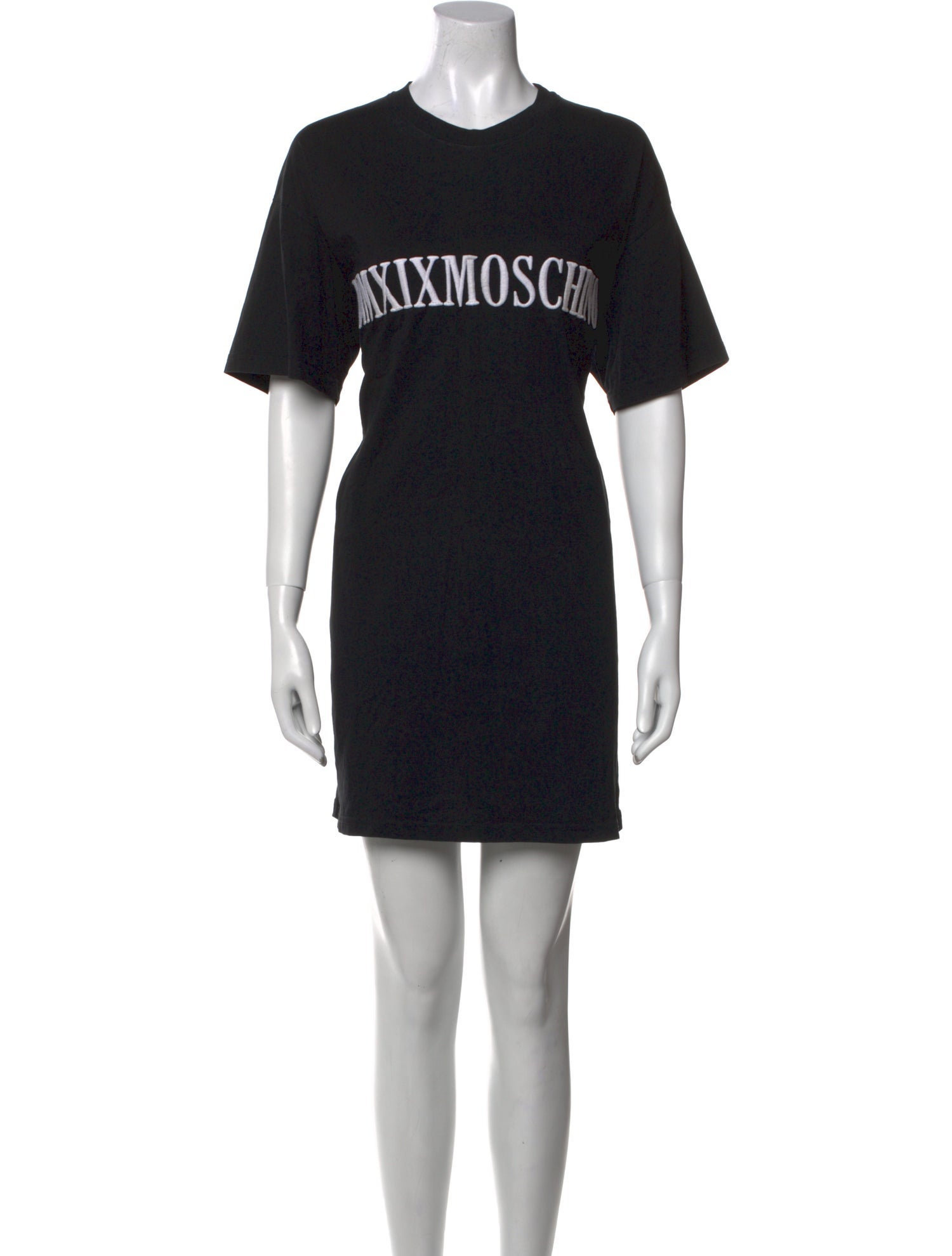 Moschino Couture Graphic Print Mini Dress