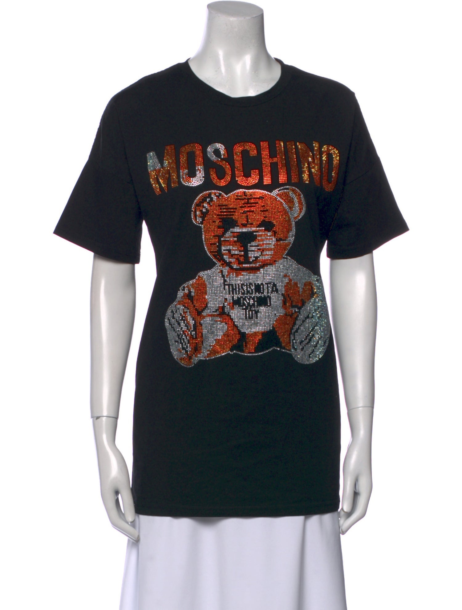Moschino Couture Graphic Print Crew Neck T-Shirt