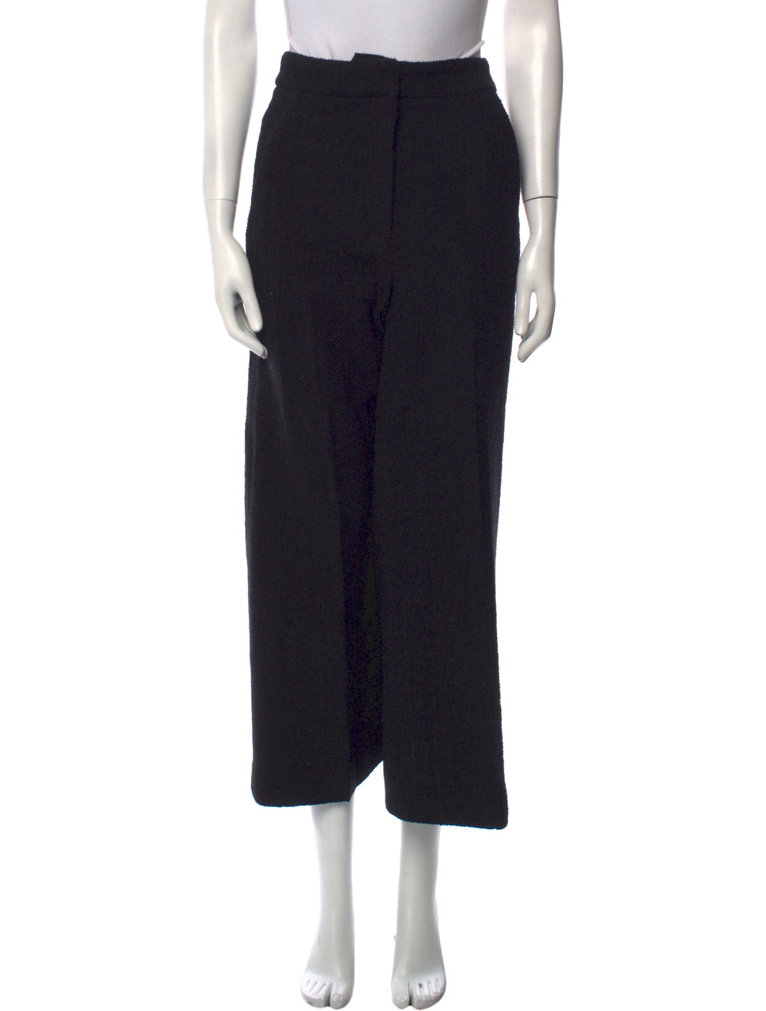 Moschino Couture Wool Wide Leg Pants