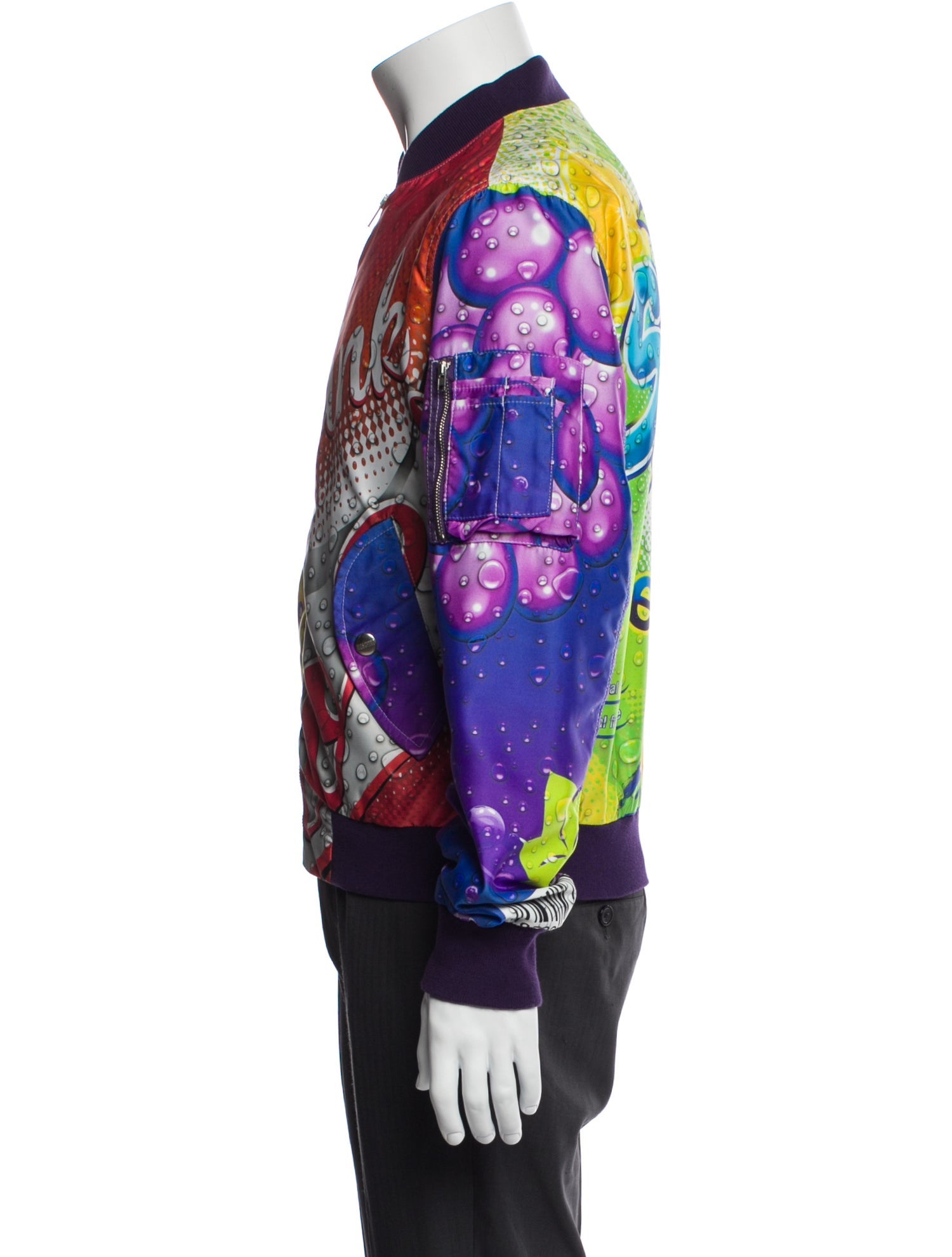 Moschino Couture Printed Bomber Jacket