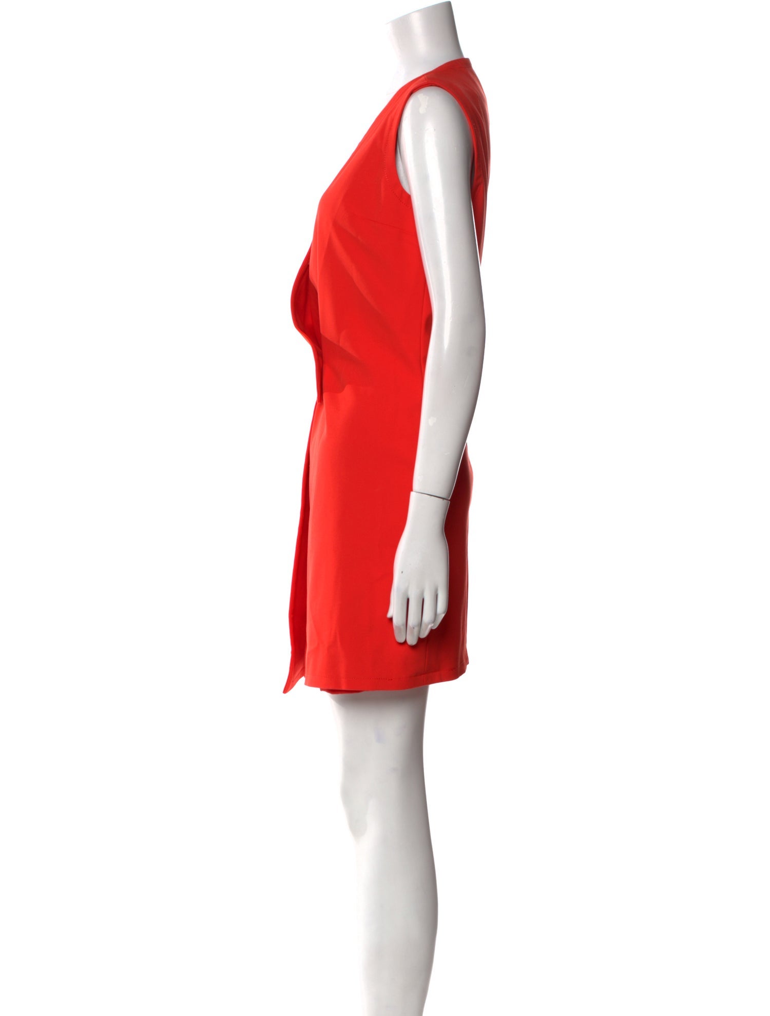 Moschino Couture V-Neck Mini Dress