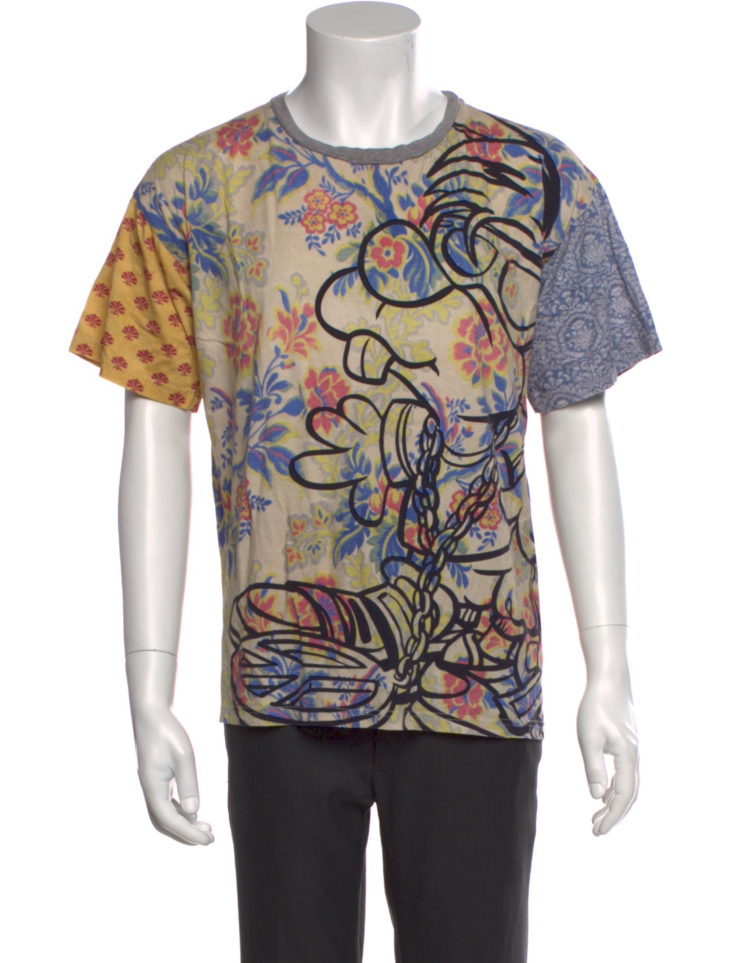 Moschino Couture Graphic Print Crew Neck T-Shirt