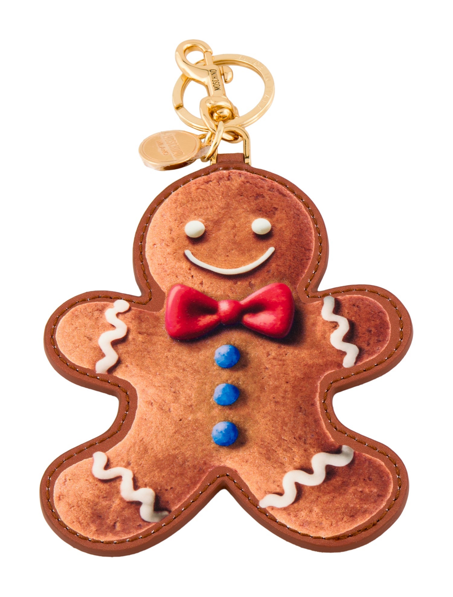 Moschino Couture Gingerbread keychain w/Tags