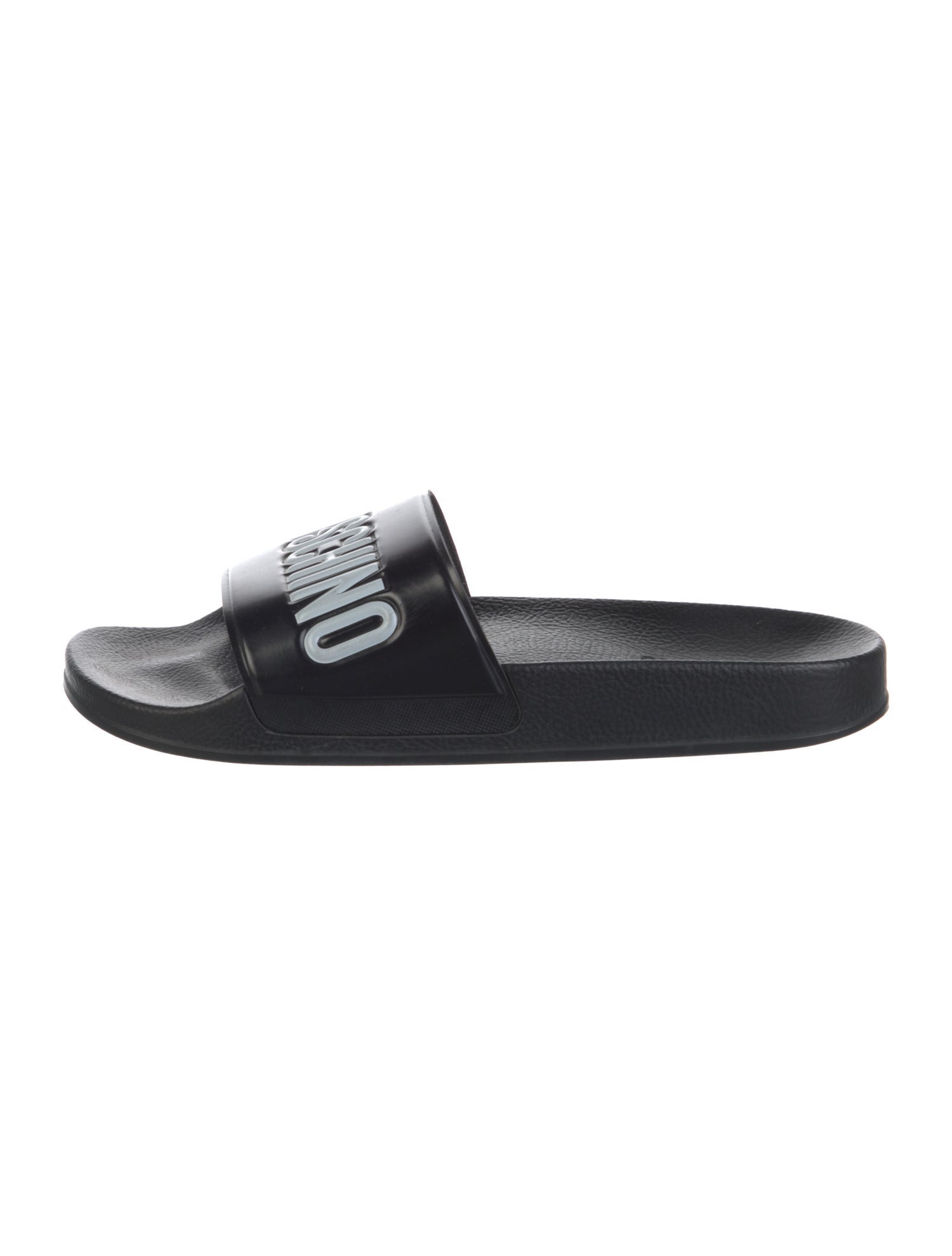 Moschino Couture Rubber Slides