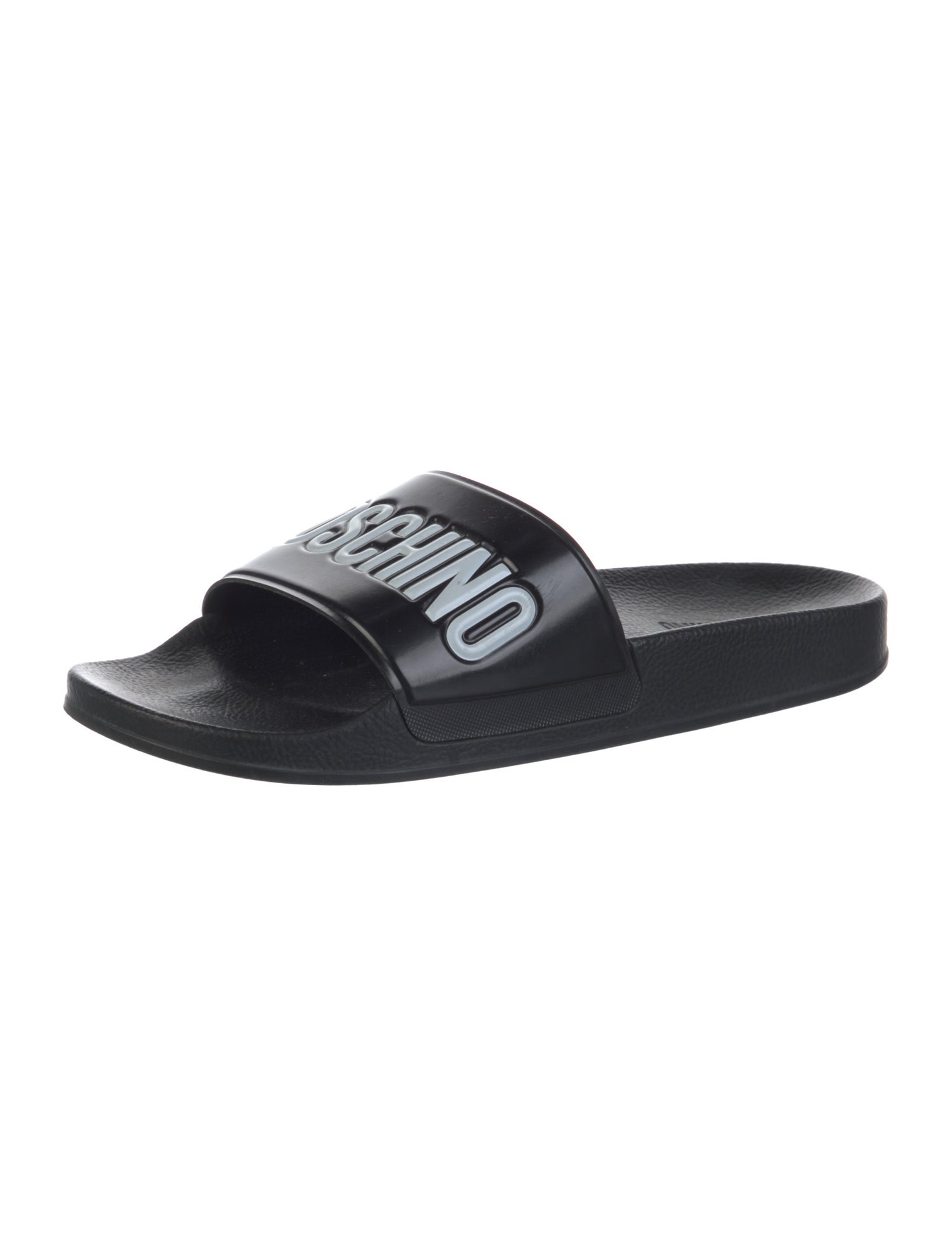 Moschino Couture Rubber Slides
