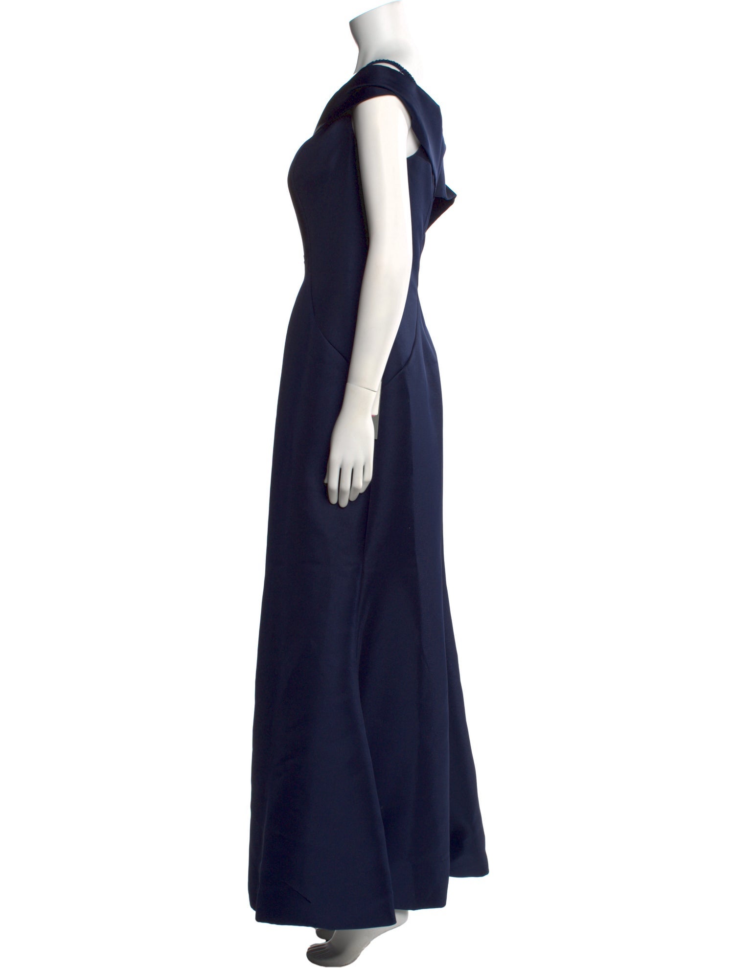 MARSONI Square Neckline Long Dress