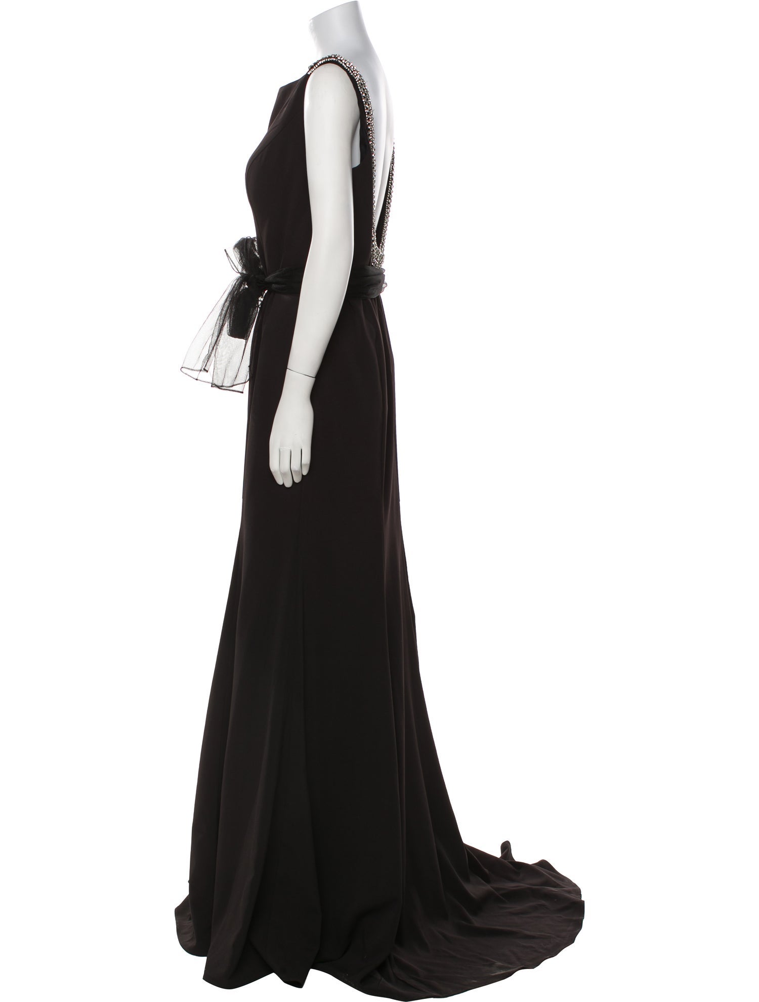 MARSONI Bateau Neckline Long Dress w/ Tags