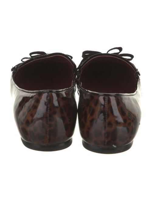 Marc by Marc Jacobs Patent Leather Animal Print Loafers