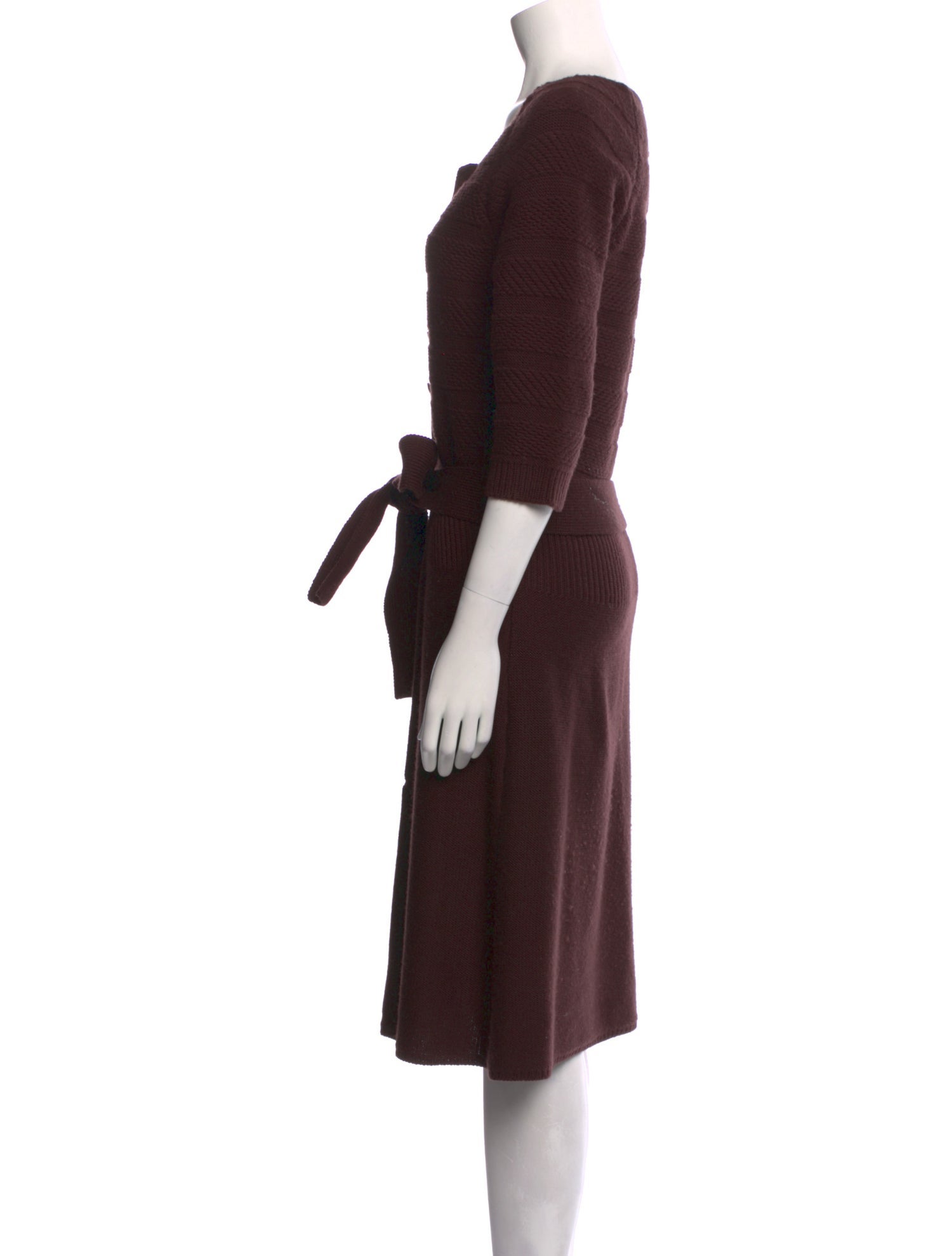 Marc by Marc Jacobs Wool Midi Length Dress