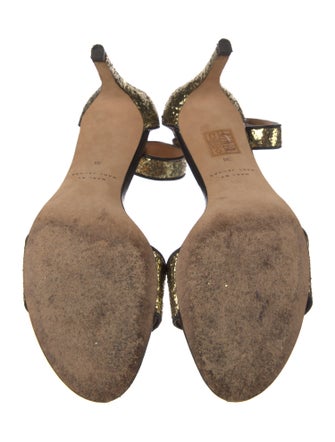 Marc by Marc Jacobs Sequins Glitter Accents Sandals