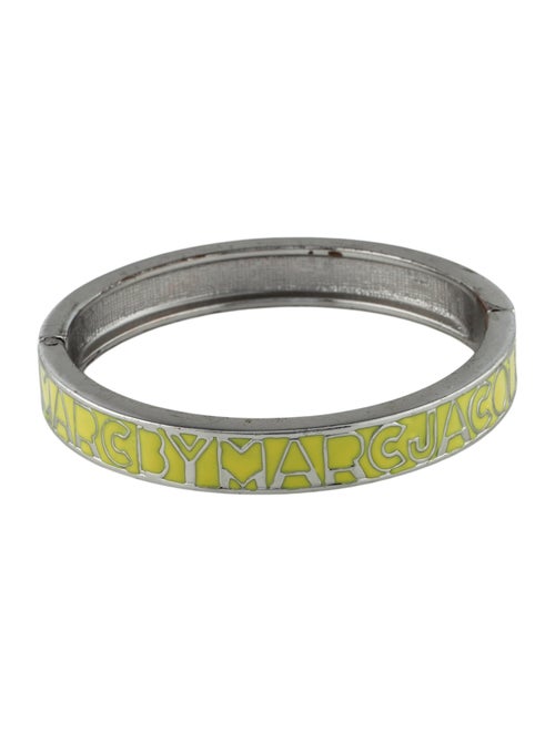 Marc by Marc Jacobs Enamel Logo Cuff Bracelet