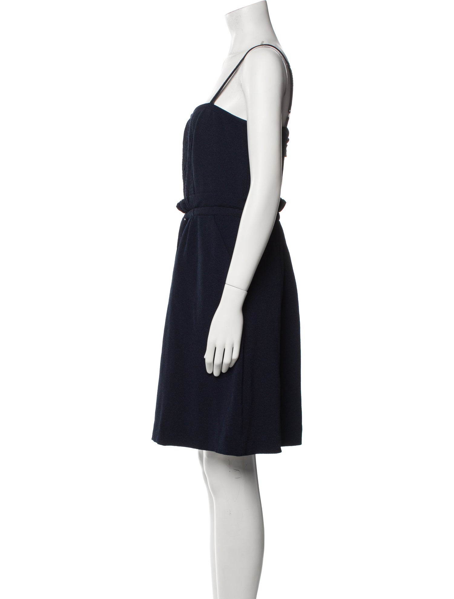 Marc by Marc Jacobs Square Neckline Mini Dress