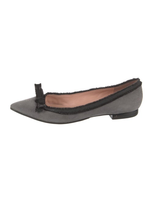 Marc by Marc Jacobs Suede Bow Accents Ballet Flats