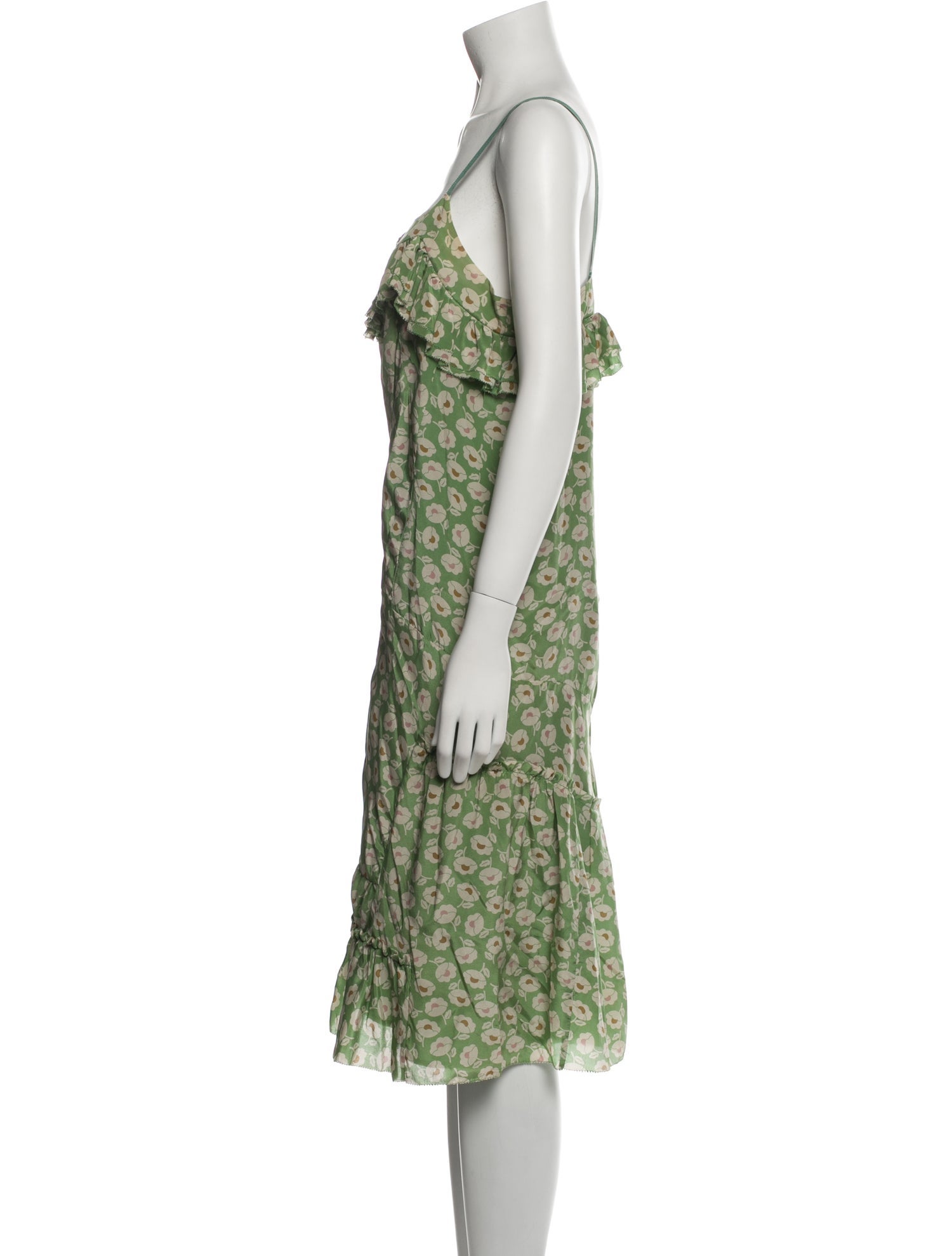 Marc by Marc Jacobs Silk Midi Length Dress