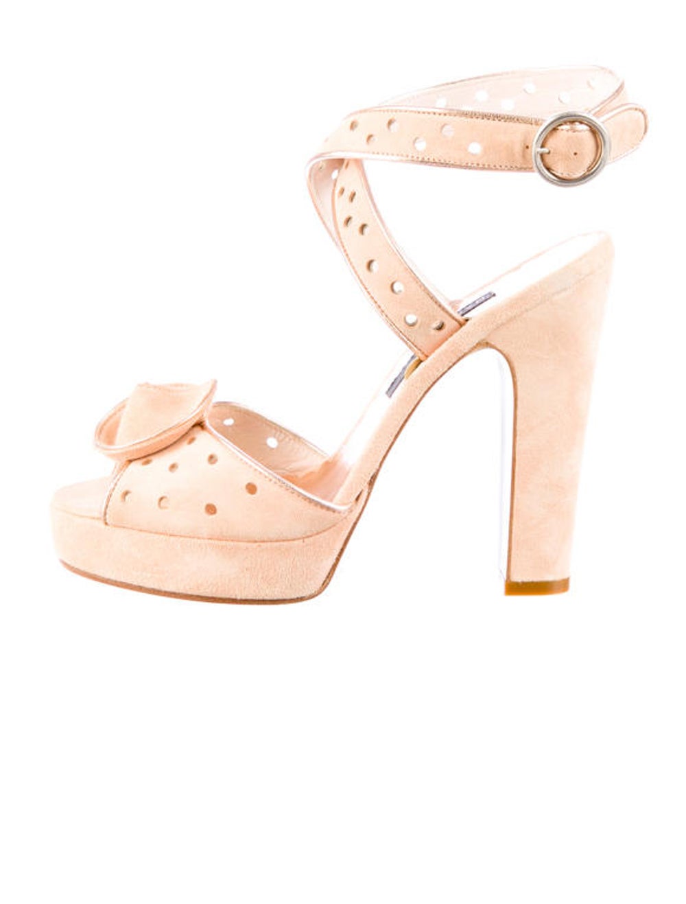 Marc by Marc Jacobs Suede Sandals - Pink - WMA10032 | The RealReal