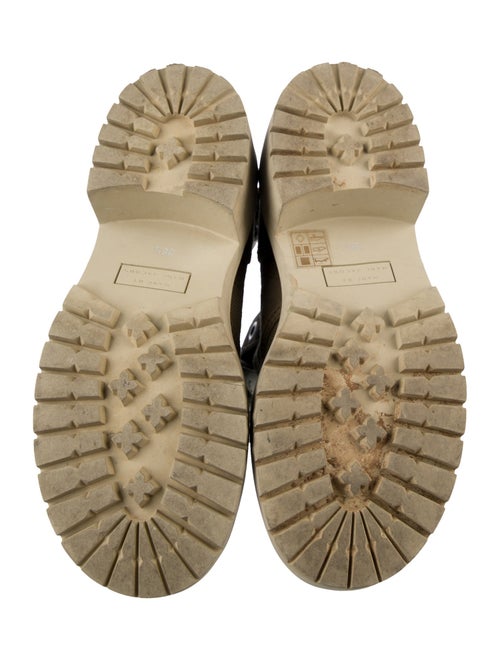 Marc by Marc Jacobs Canvas Combat Boots