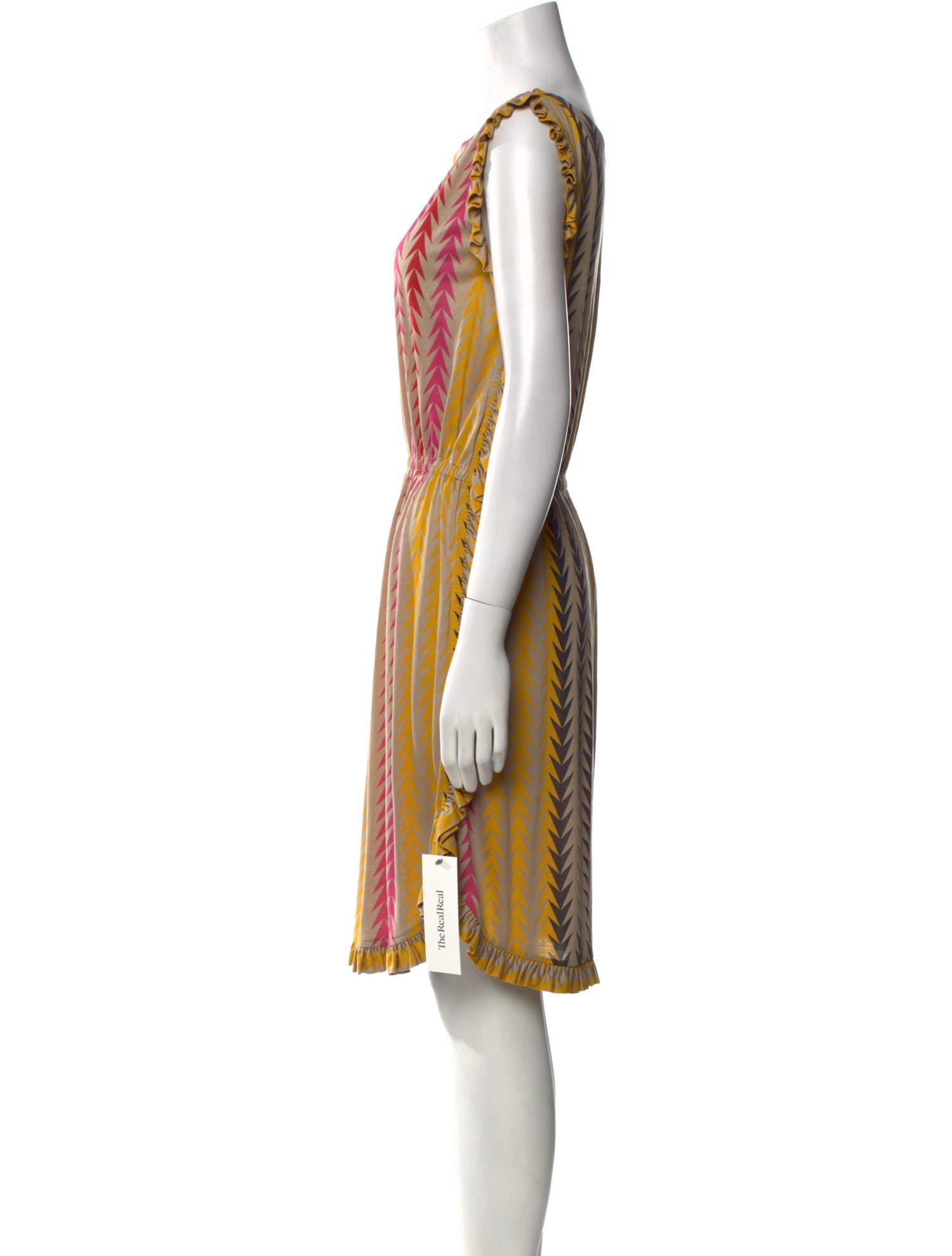 Marc by Marc Jacobs Striped Knee-Length Dress