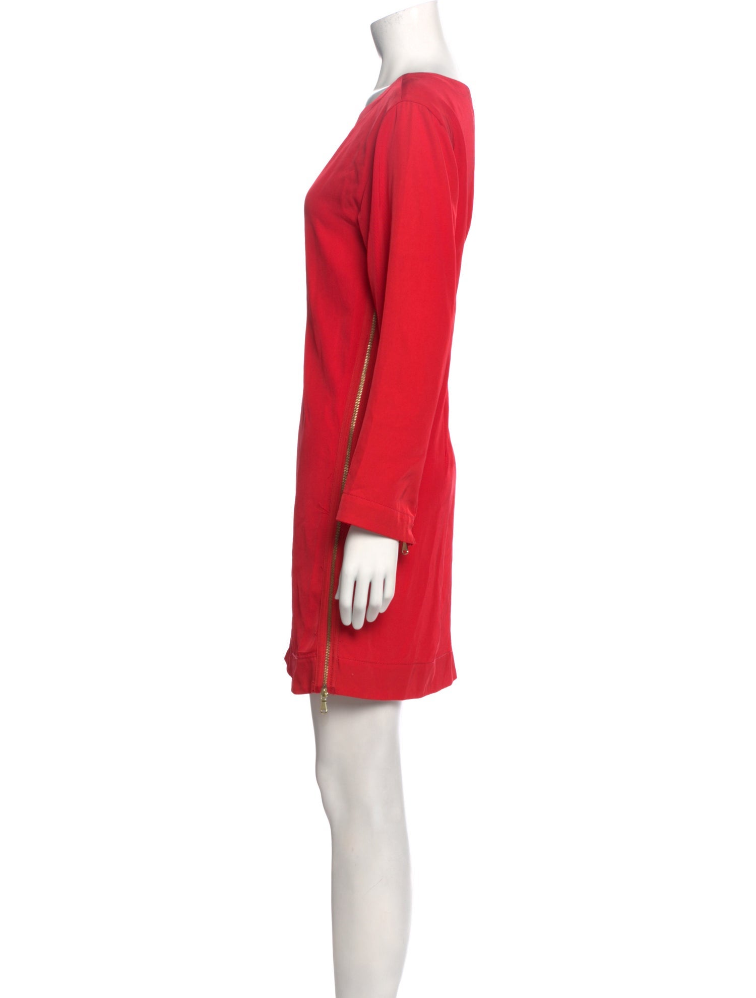 Marc by Marc Jacobs Bateau Neckline Mini Dress