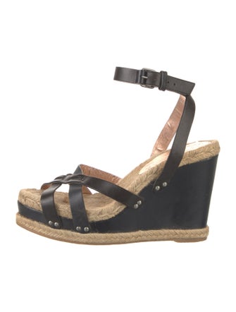 Marc by Marc Jacobs Leather Floral Print Espadrilles