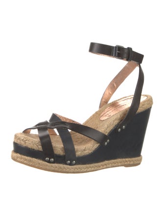 Marc by Marc Jacobs Leather Floral Print Espadrilles